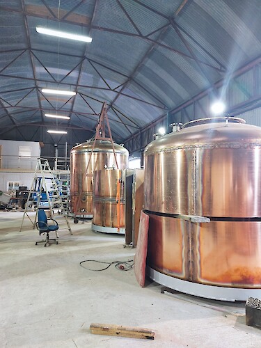 Manufacturing the largest Irish made copper stills in over 50 years